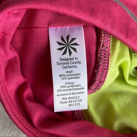 Athleta Pink Stability Running Shorts Size XL - Picture 11 of 13